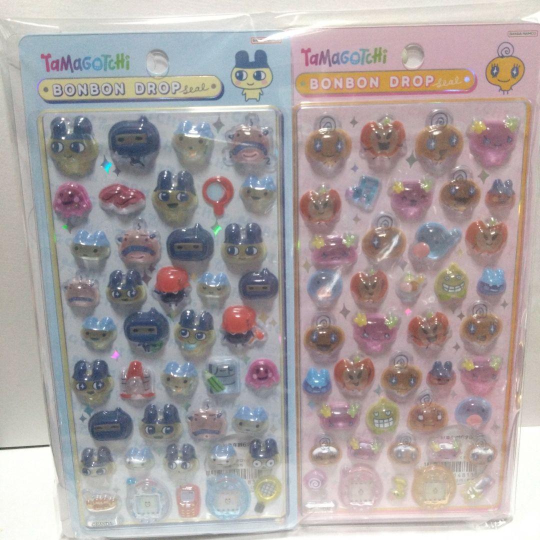 【新品・正規品】たまごっち ボンボンドロップシール 4種類
