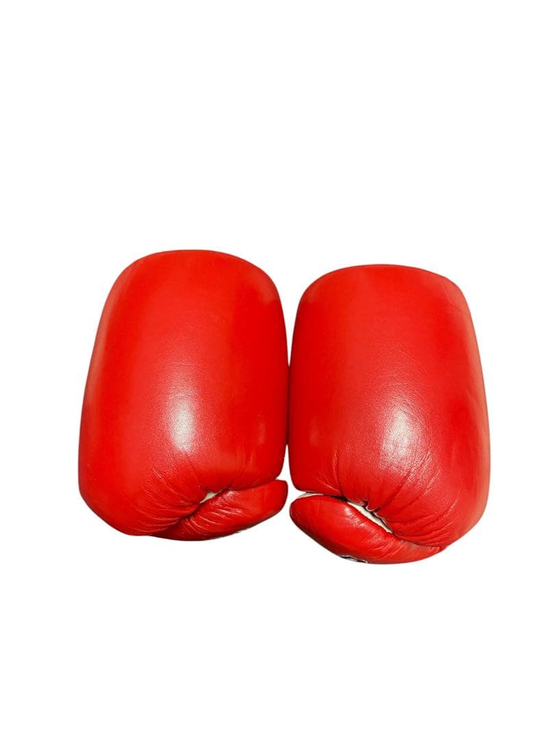 【良品】CLETO REYES 8oz 赤　紐式 ボクシンググローブ メキシコ製