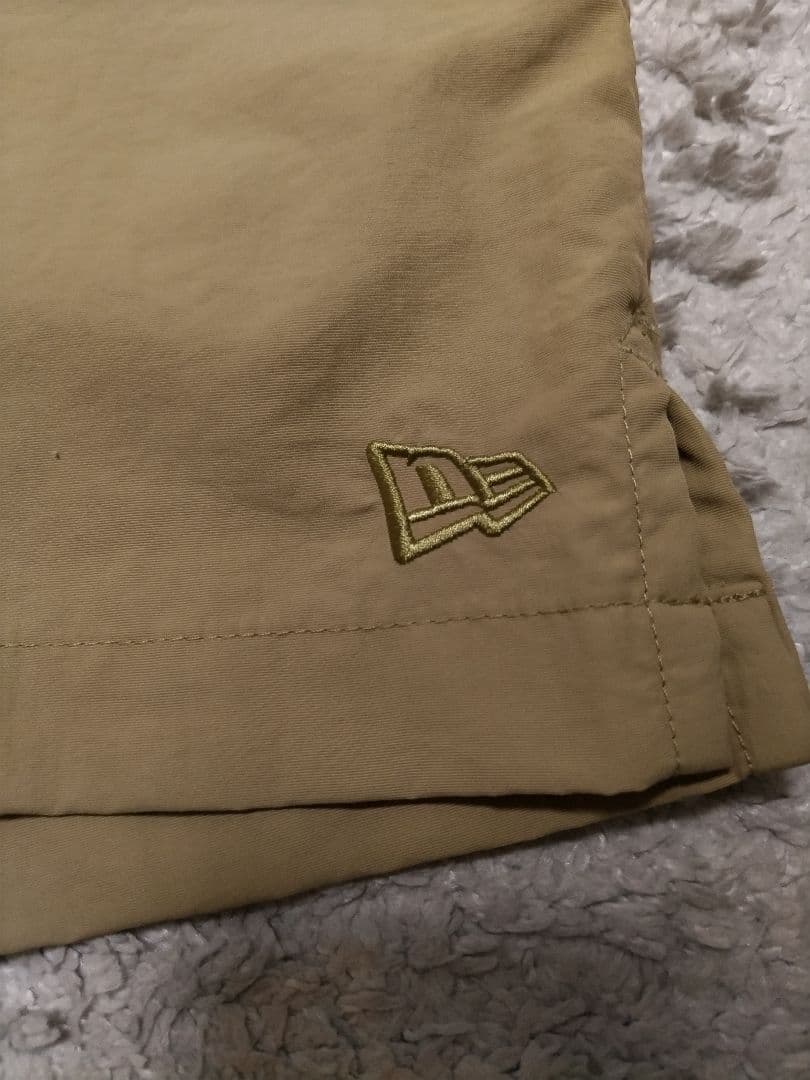 新品　ニューエラ　ゴルフ　ハーフパンツ　ベージュ