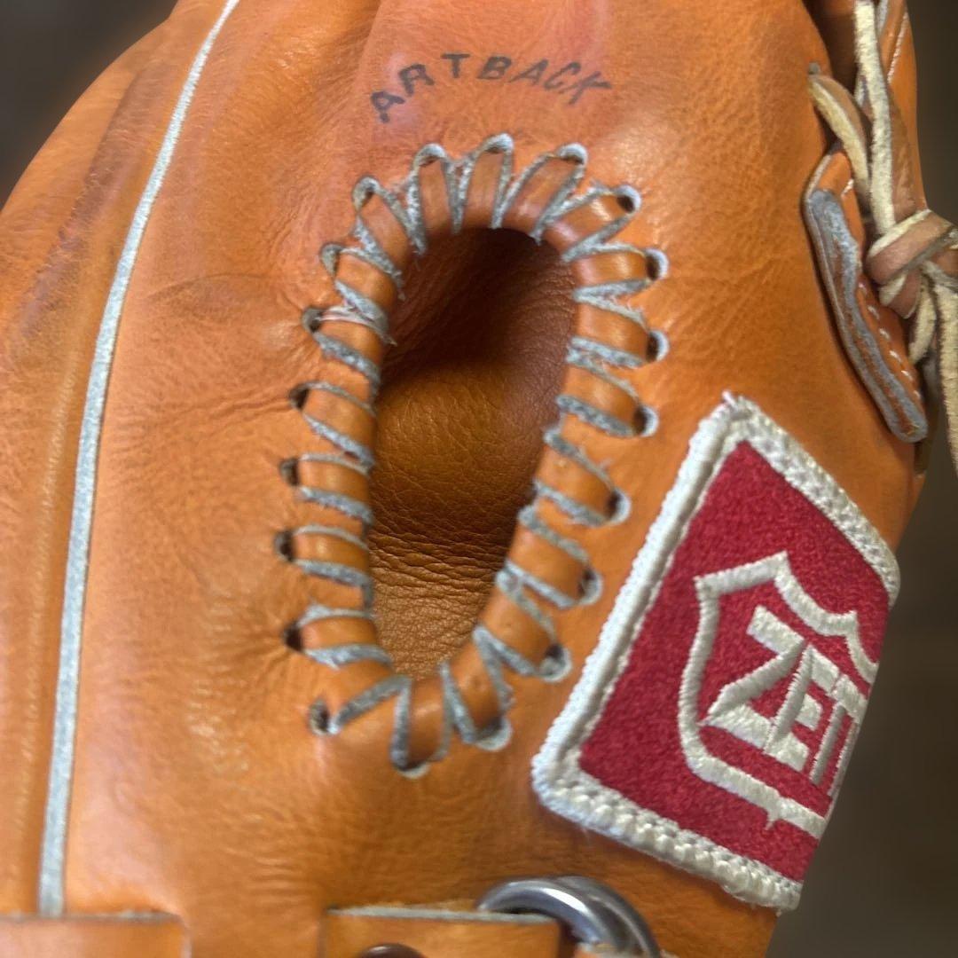 70'S ZETT STEER HIDE ゼット ステアハイド 軟式グローブ