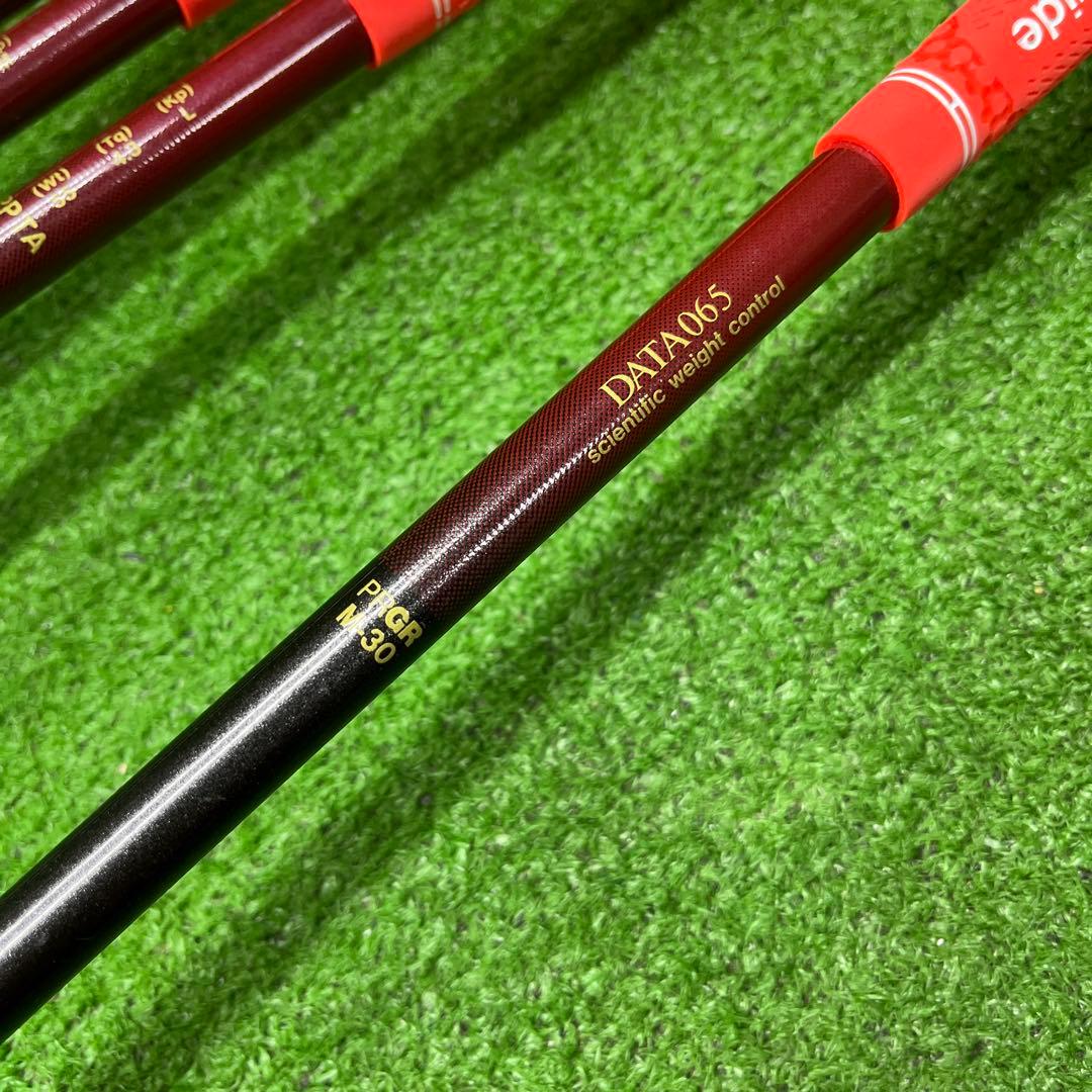 寶TIS-557 PRGR #5-9.P.AW.SW アイアンセット レディース