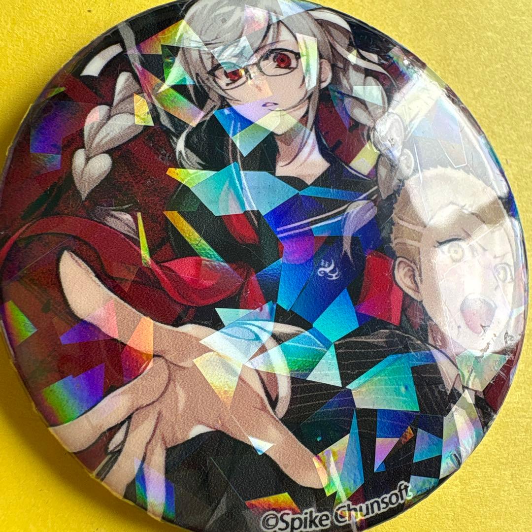 ダンガンロンパ　mixx garden 九頭龍冬彦 辺古山ペコ 缶バッジ