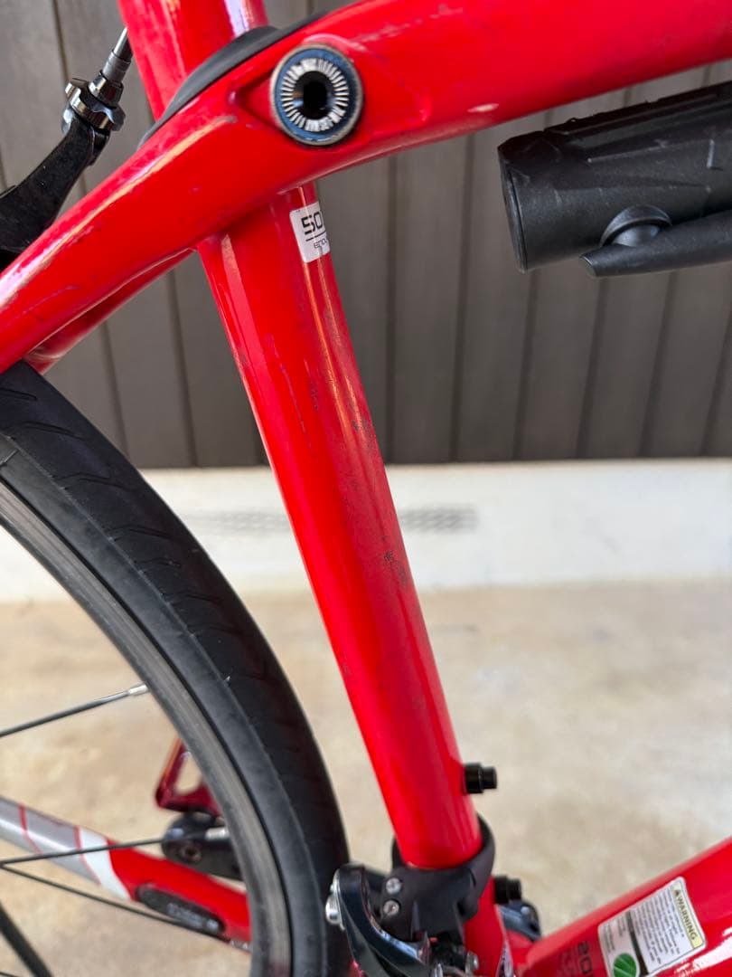 Trek アルミロードバイク ドマーネalr3 レッド　直接引き取り可能