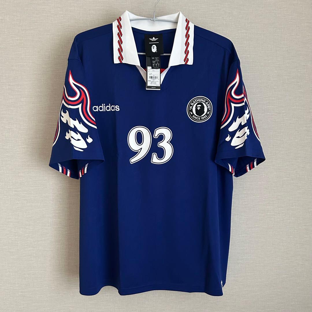 正規品新品adidasOriginals×BAPE FLAMEユニフォーム4XL