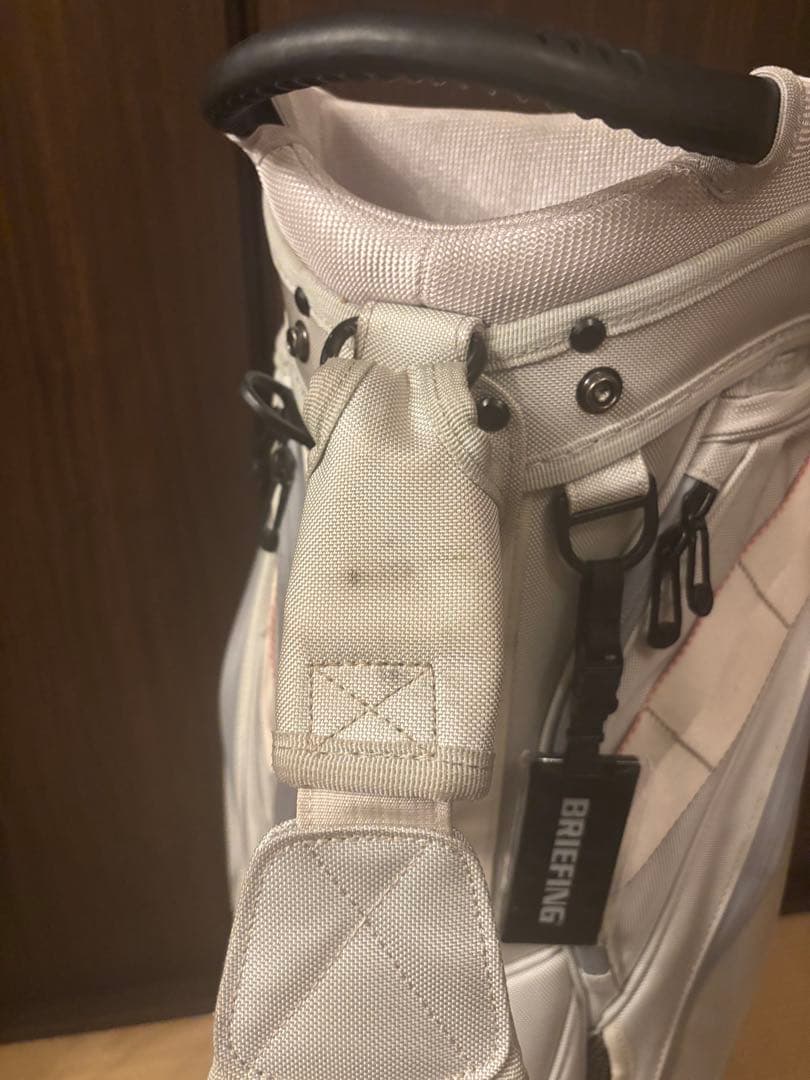 ブリーフィング　CR-10 ホワイト　グラファイトデザイン　キャディバッグ