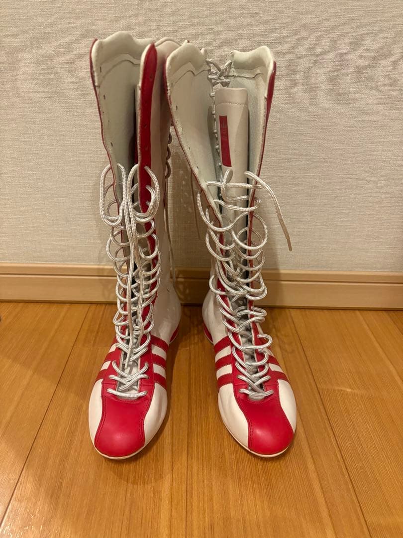 未使用adidas Santos ボクシングブーツ レスリングブーツ