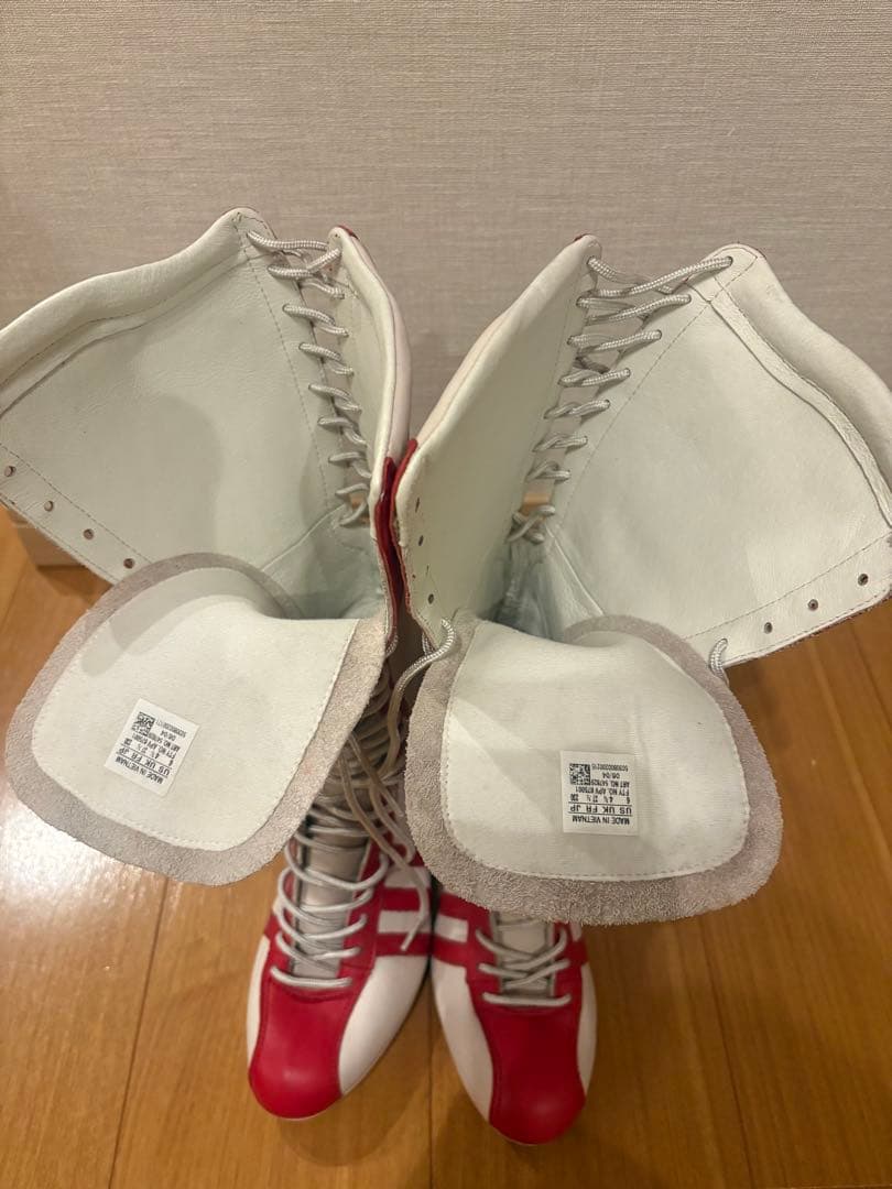 未使用adidas Santos ボクシングブーツ レスリングブーツ