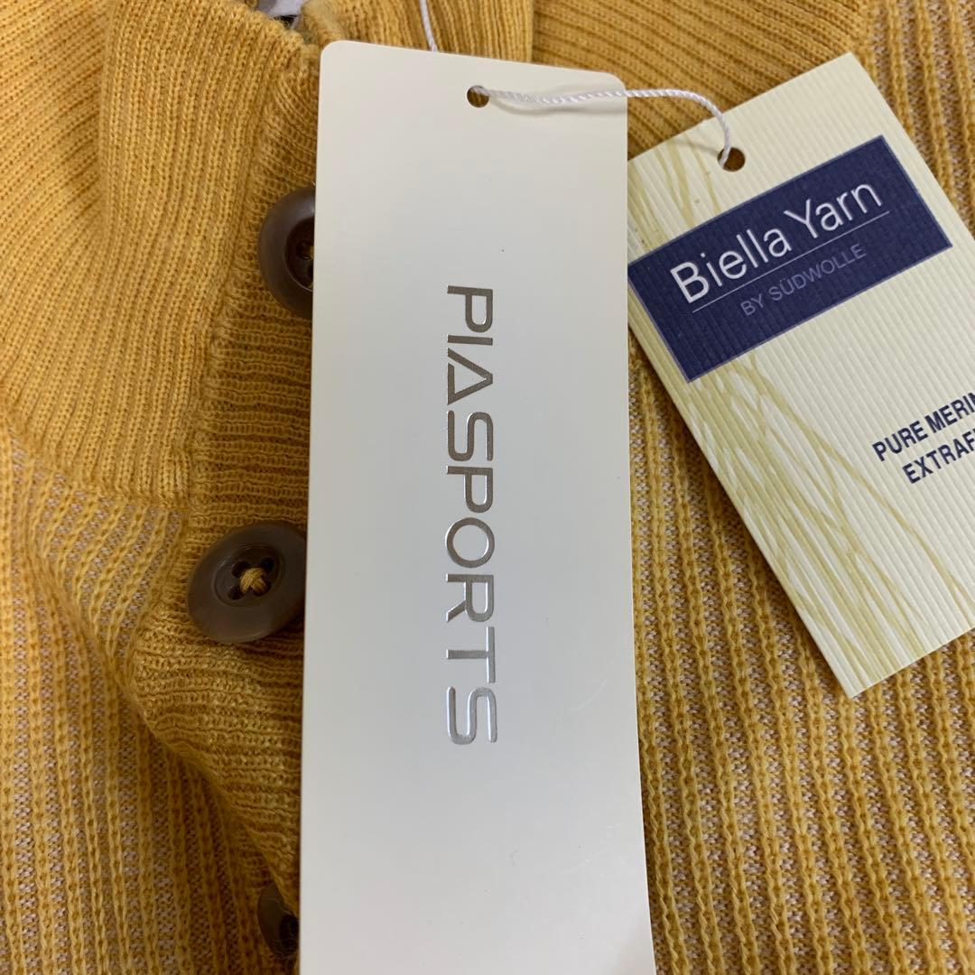 PIA SPORTS イエロー セーター サイズ5