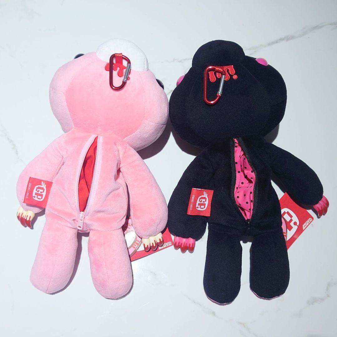SL脱グルーミー咬筋力じまんポーチぬいぐるみ 【コケティッシュピンク】1点