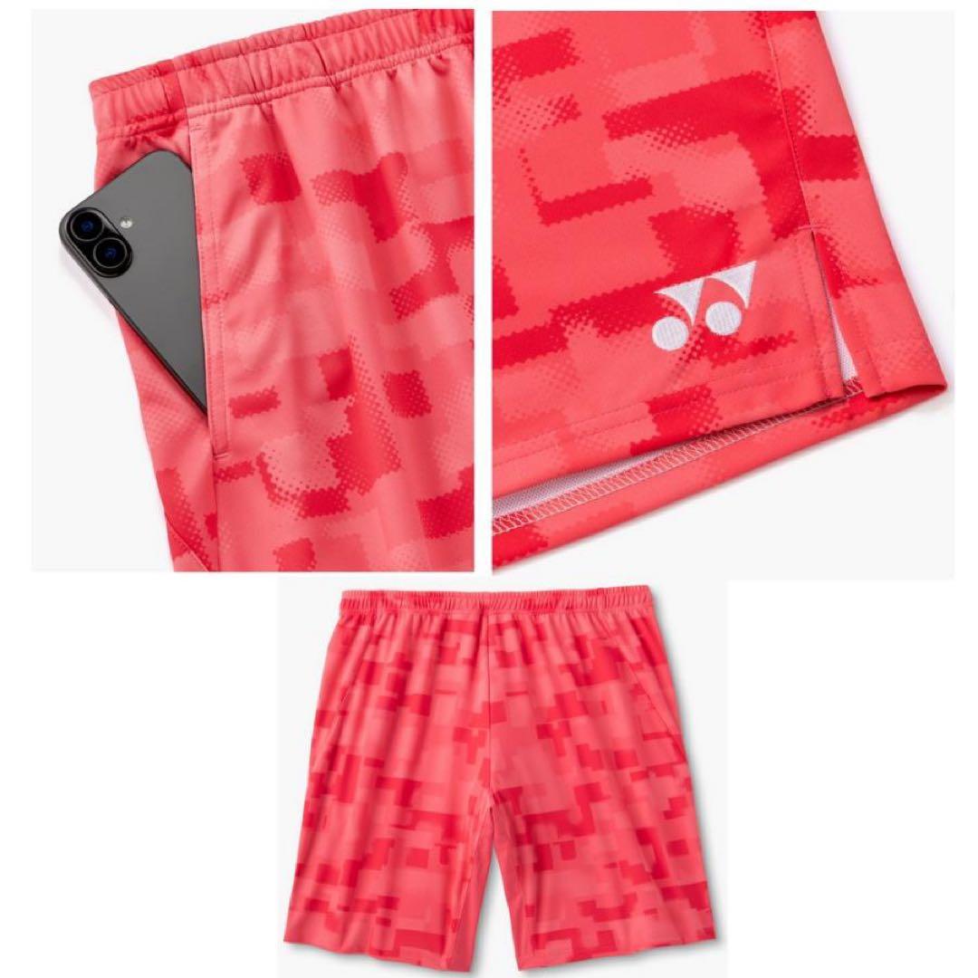 日本代表ハーフパンツYONEX ピンク バドミントン