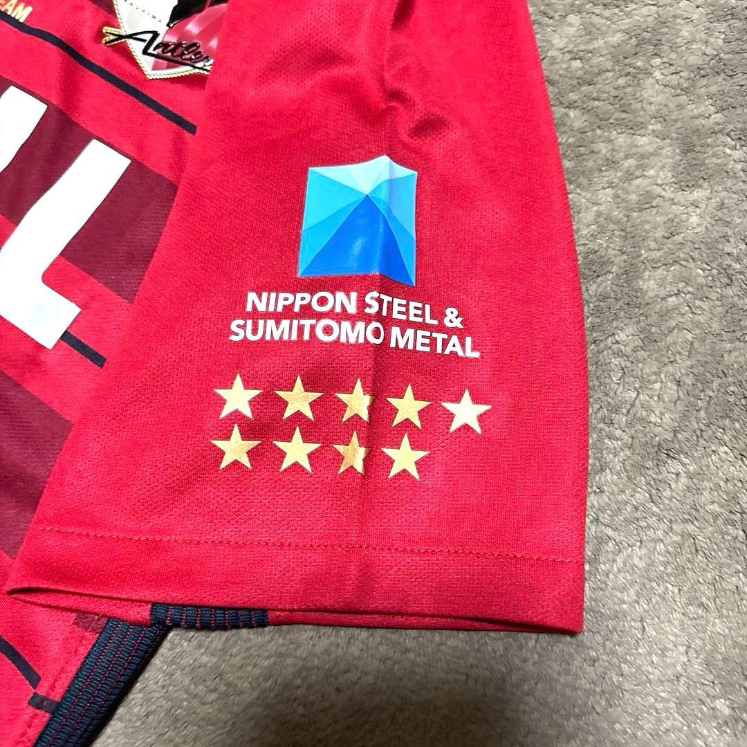 【美品】鹿島アントラーズ 土居聖真 背番号8 2018 ホーム ナイキ Mサイズ