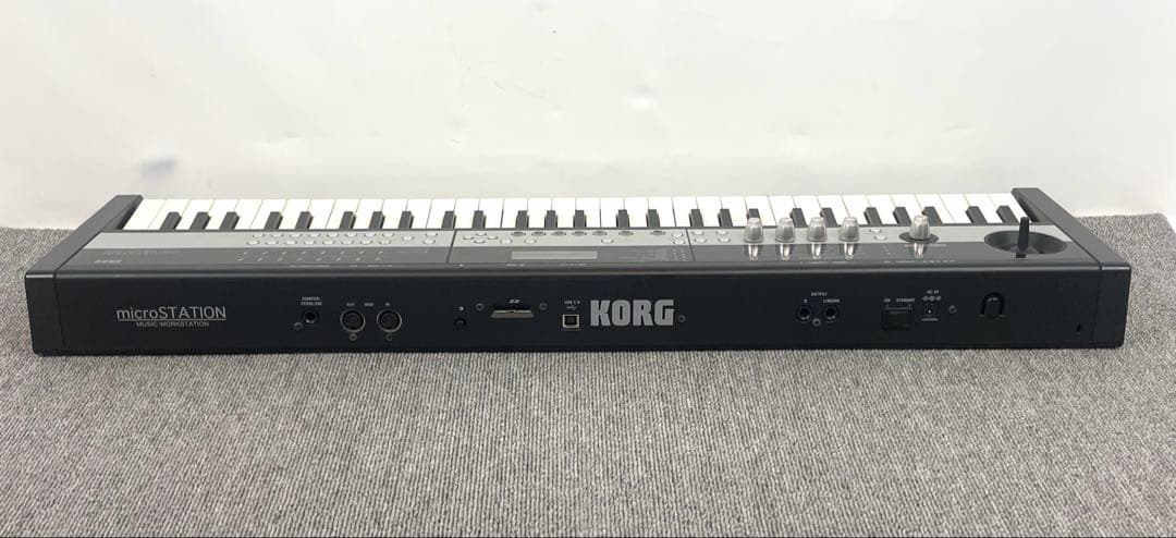 ●KORG microSTATION MW1 アダプター ペダル付●