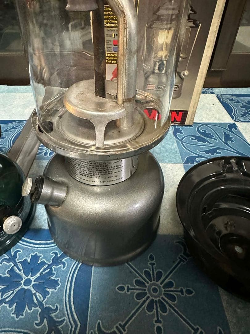 Coleman Dual Fuel ランタンと508Aストーブセット
