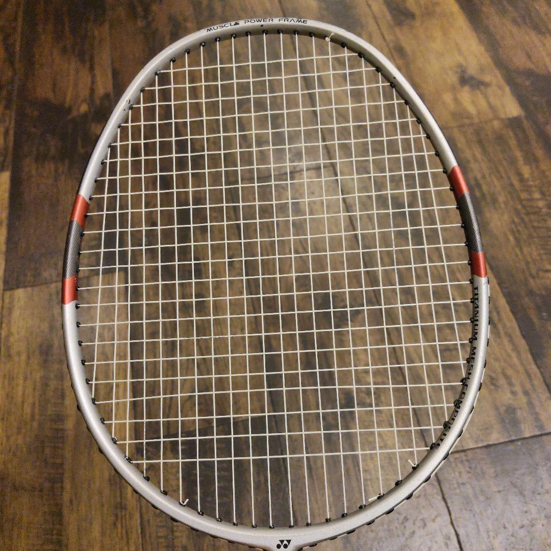 専用YONEX Ti7 チタン7 バドミントンラケット
