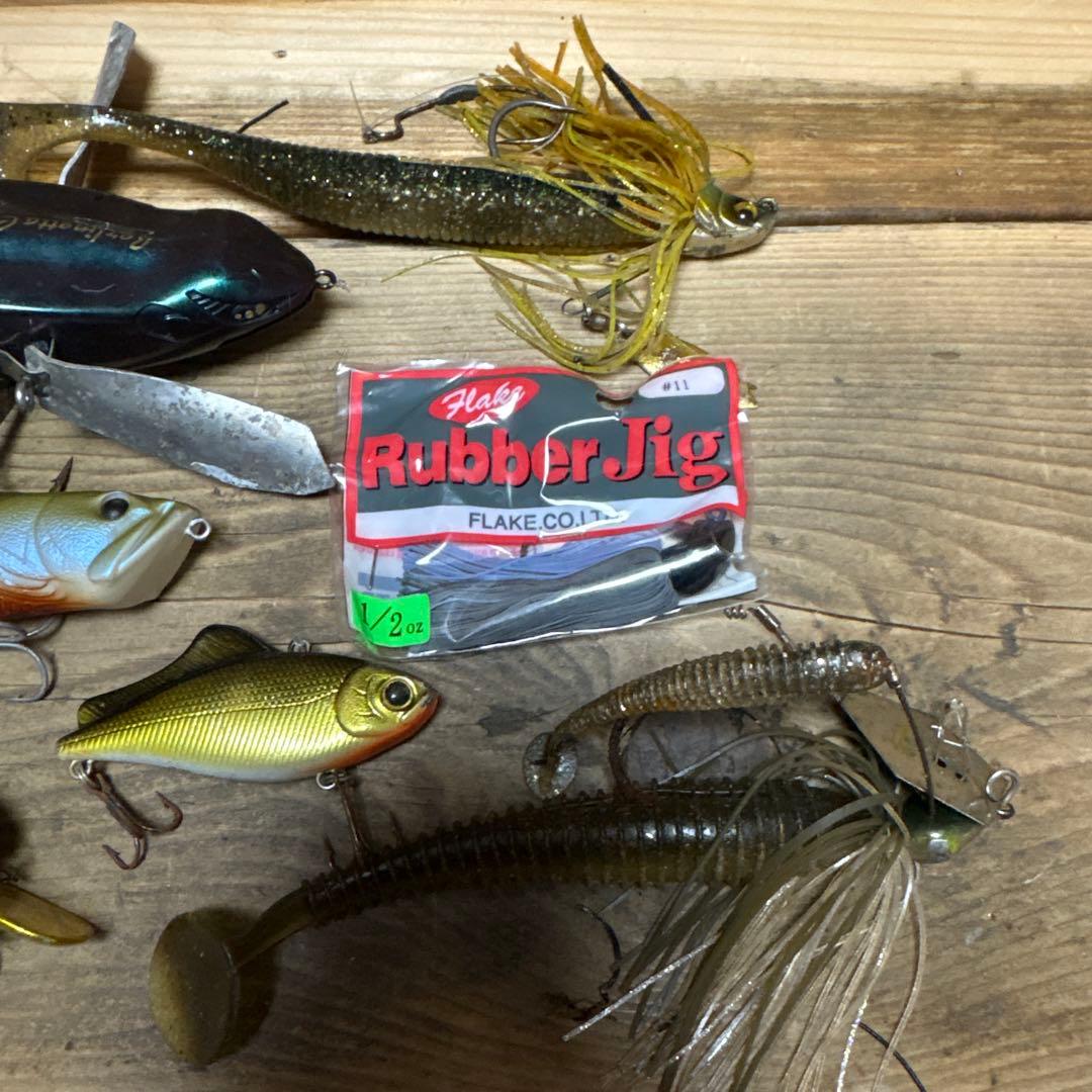 バス釣り引退セット　ハードルアー他8点