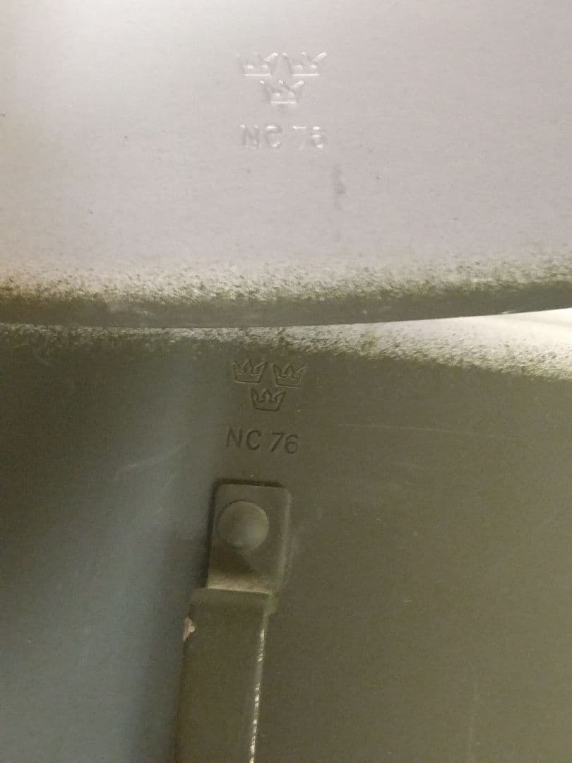 USED スウェーデン軍アルミ製飯盒 C