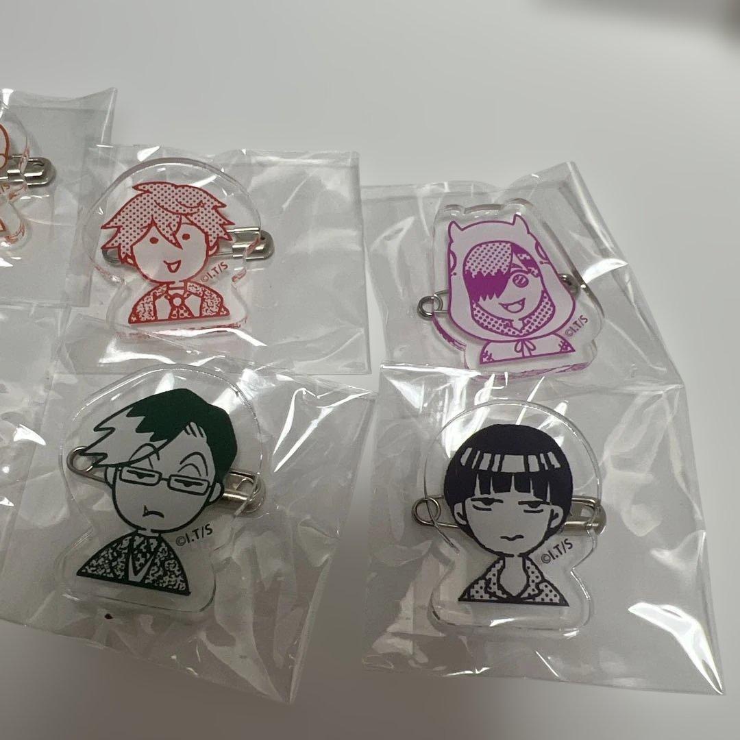 ジャンケットバンク展　アクリルバッジ　8点