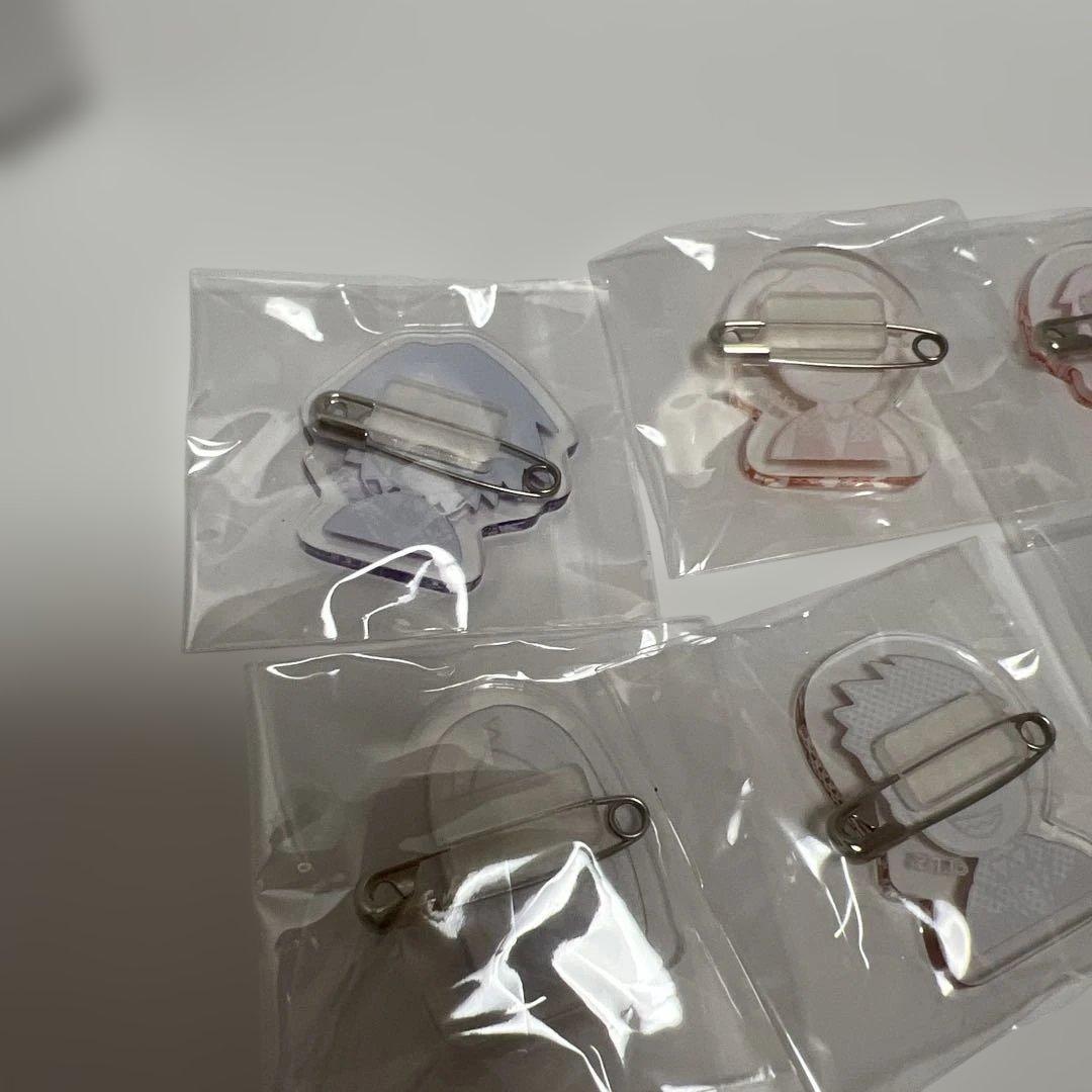 ジャンケットバンク展　アクリルバッジ　8点