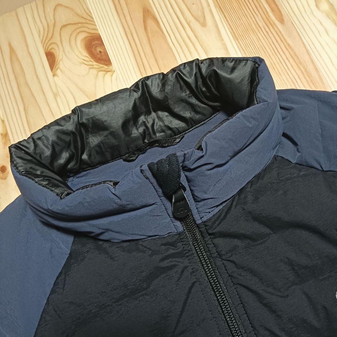 TravisMathew ダウンジャケット 軽量 撥水 M ネイビー×ブラック