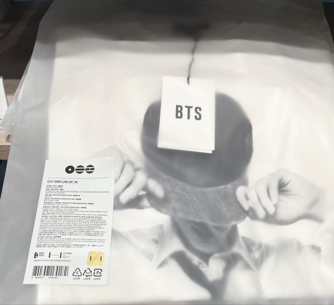 BTS JIN ARIRANG アリラン　 Tシャツ ジン Mサイズ
