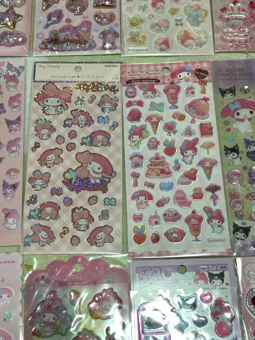 マイメロディ シール　23点セット　まとめ売り