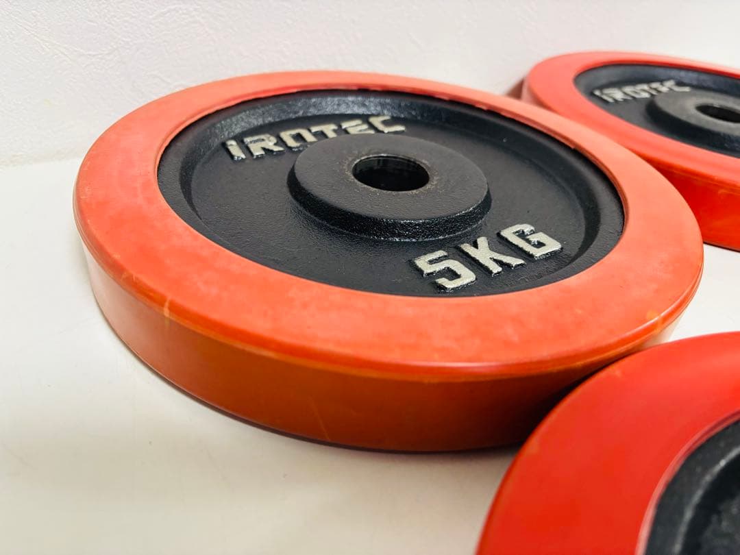 iROTEC 5KG ダンベルプレート 4枚セット
