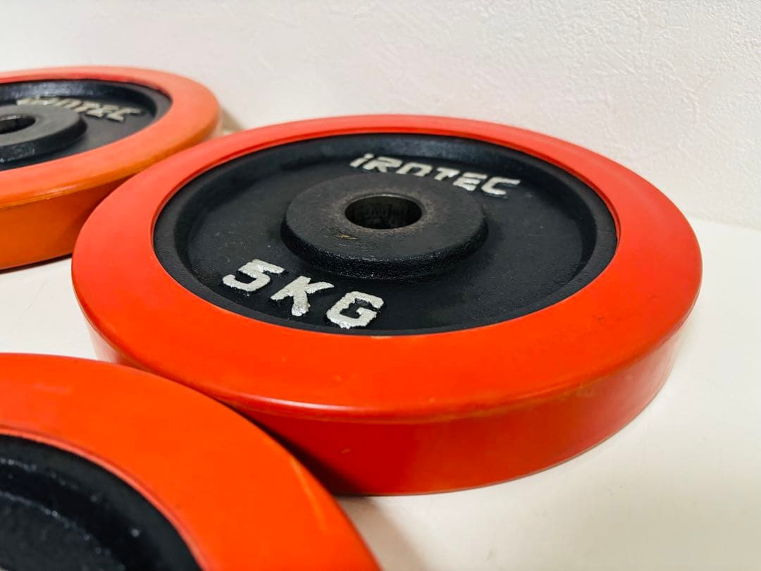iROTEC 5KG ダンベルプレート 4枚セット