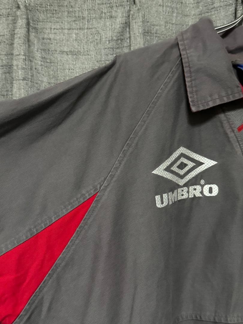 90s アンブロ ドリルトップ セビージャFC スキッパー プルオーバー