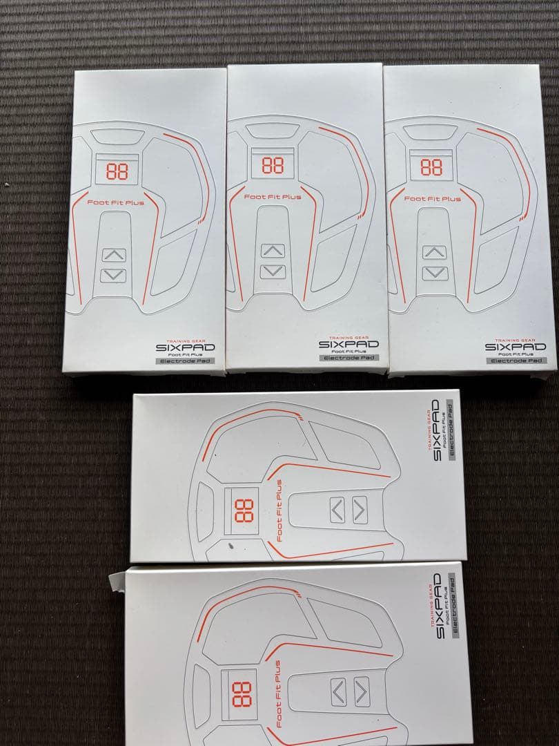 SIXPAD Foot Fit Plus 付属品冊子完備 エレクトロパッド5箱付