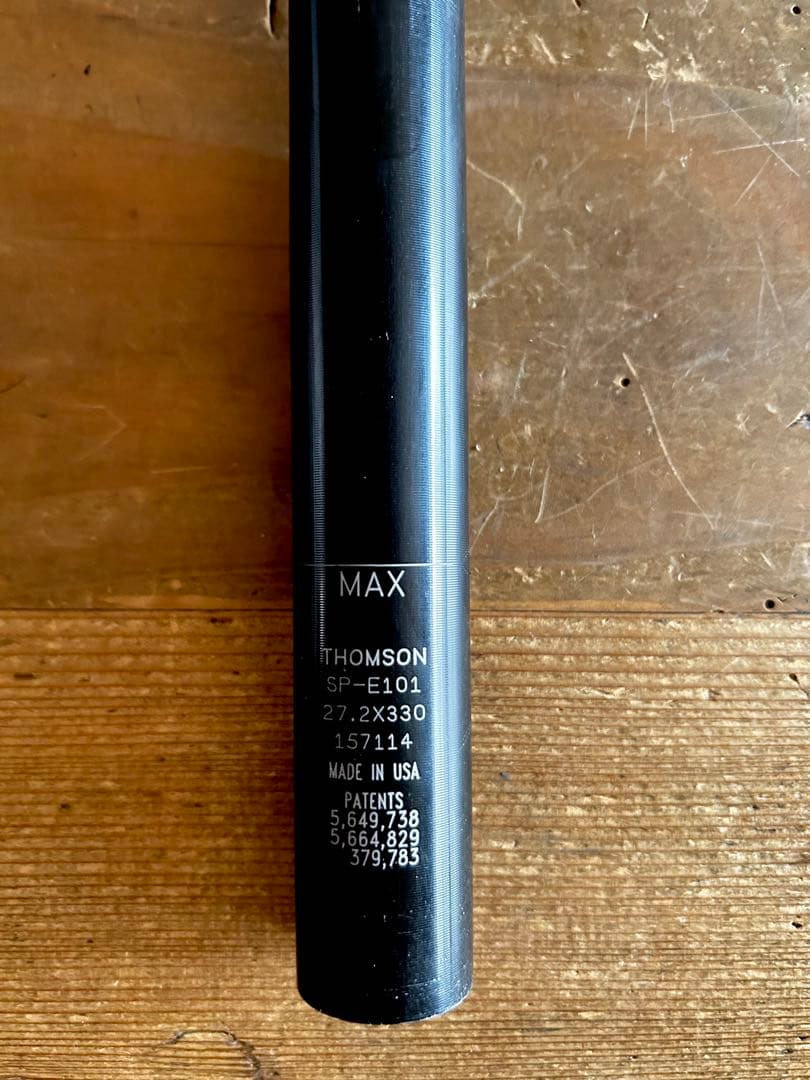 THOMSON トムソン Elite シートポスト 27.2mm 300mm