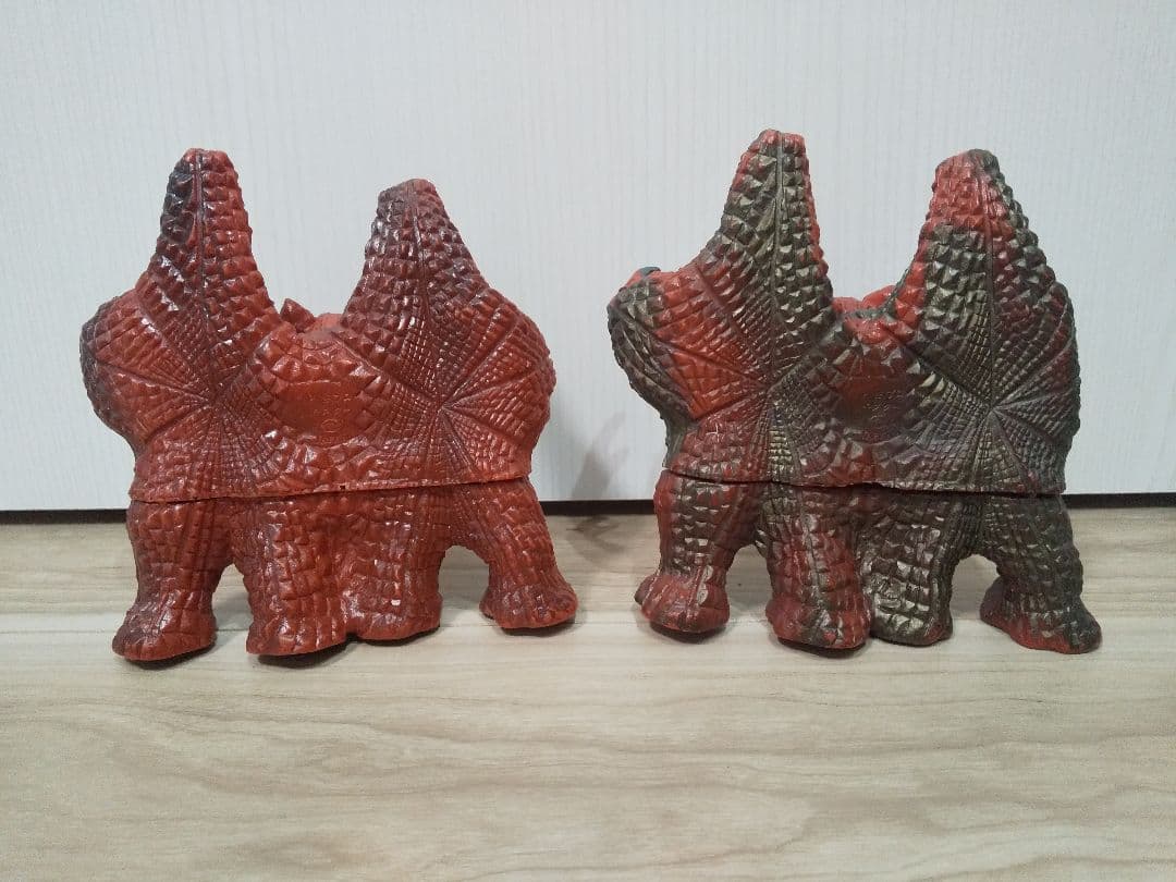 ビンテージ 当時物 ポピー キングザウルスシリーズ ペスター ソフビ 2体セット