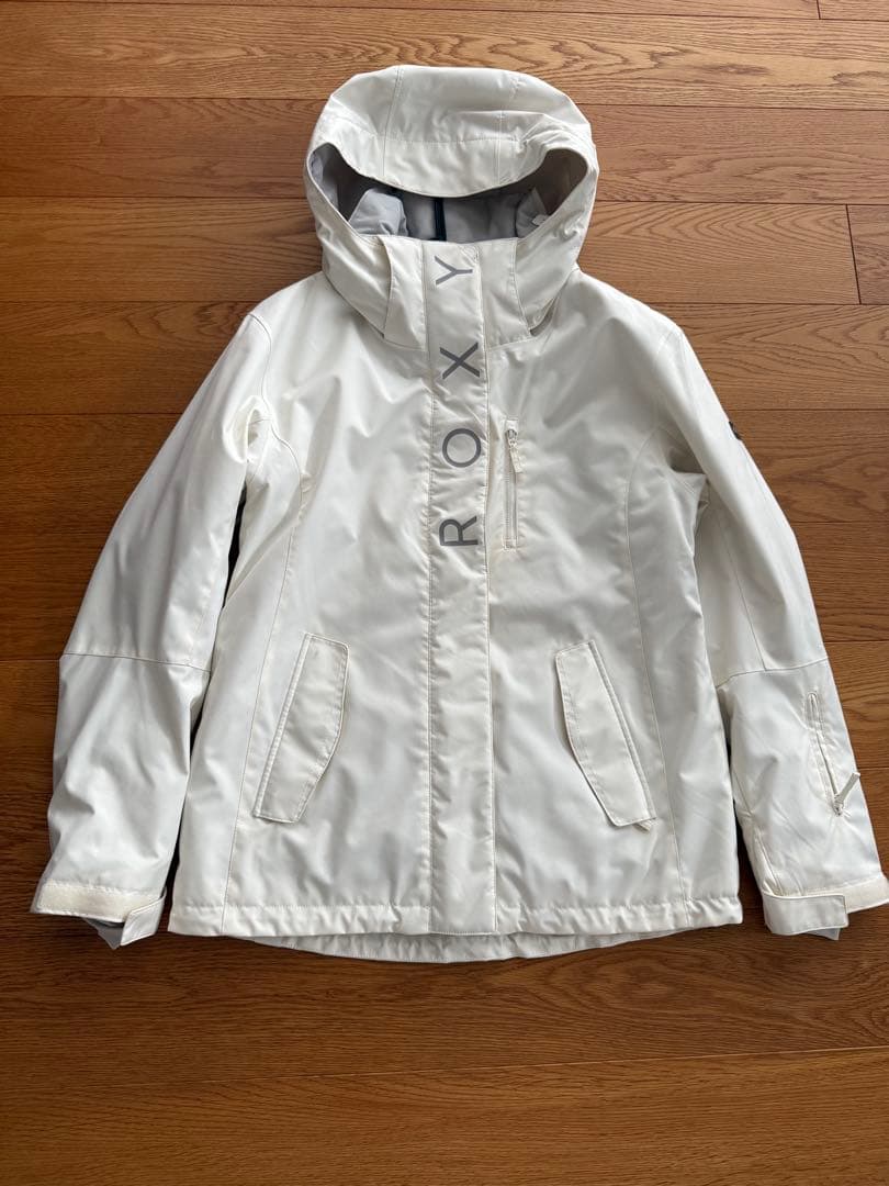 ROXY スノーボードウェア上下セット ホワイト ジャケットM パンツS