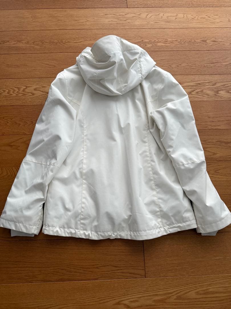ROXY スノーボードウェア上下セット ホワイト ジャケットM パンツS