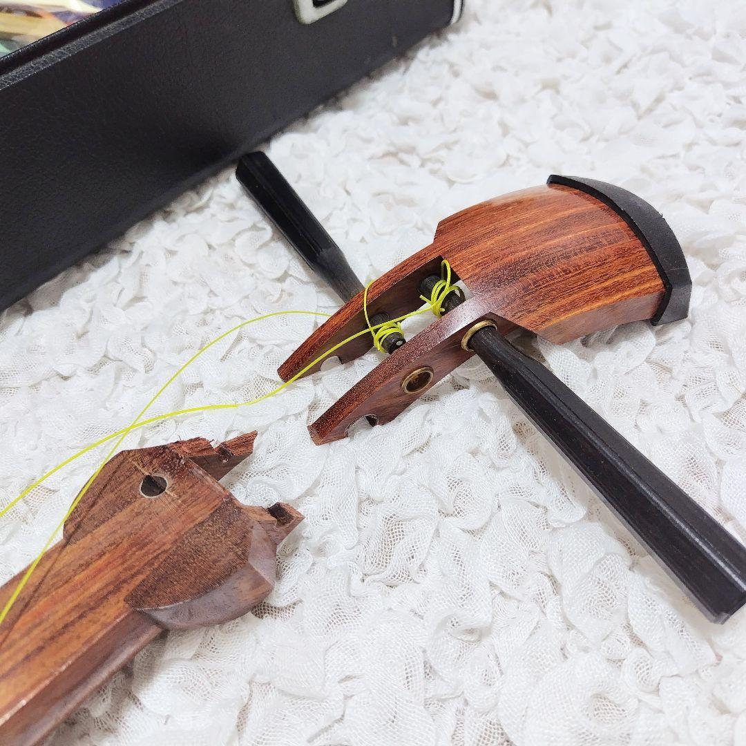 ※ジャンク品※　津軽三味線　ハードケース　付属品多数