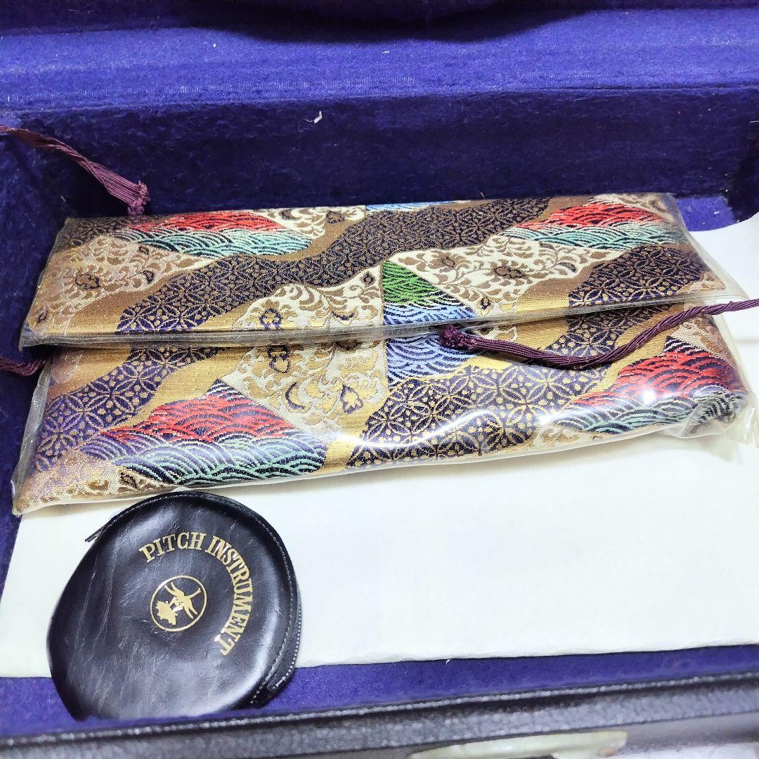 ※ジャンク品※　津軽三味線　ハードケース　付属品多数