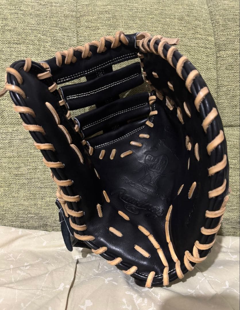 ローリングス 硬式一塁手用ミット HoH Premium ブラック×キャメル