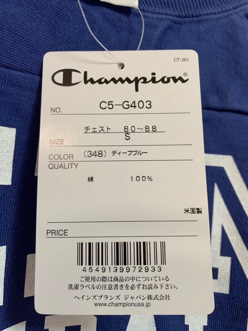 Champion T1011 フットボール3/4 スリーブ T PENN 新品