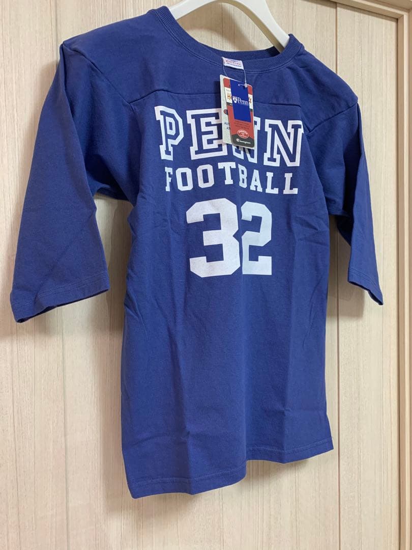 Champion T1011 フットボール3/4 スリーブ T PENN 新品
