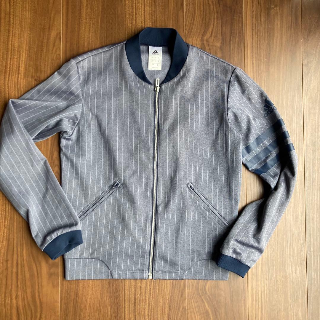 【美品】adidasアディダス UVカット速乾　ジャージ　セットアップ　S