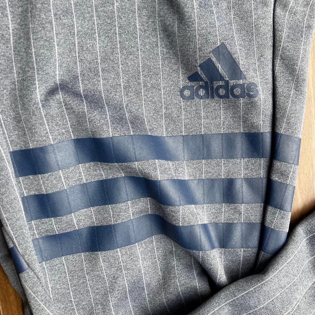 【美品】adidasアディダス UVカット速乾　ジャージ　セットアップ　S