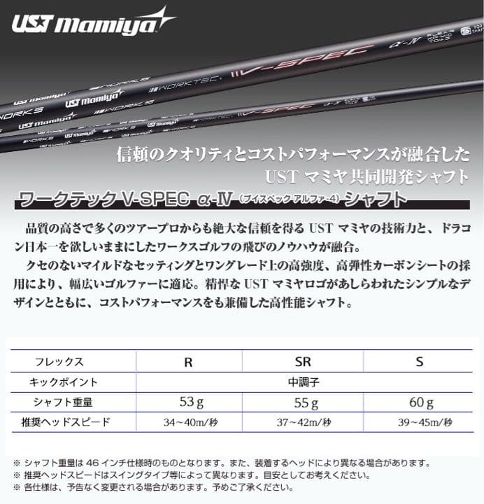 【新発売】☆USTマミヤ仕様 適合高反発加工FW! マキシマックス ブラック2