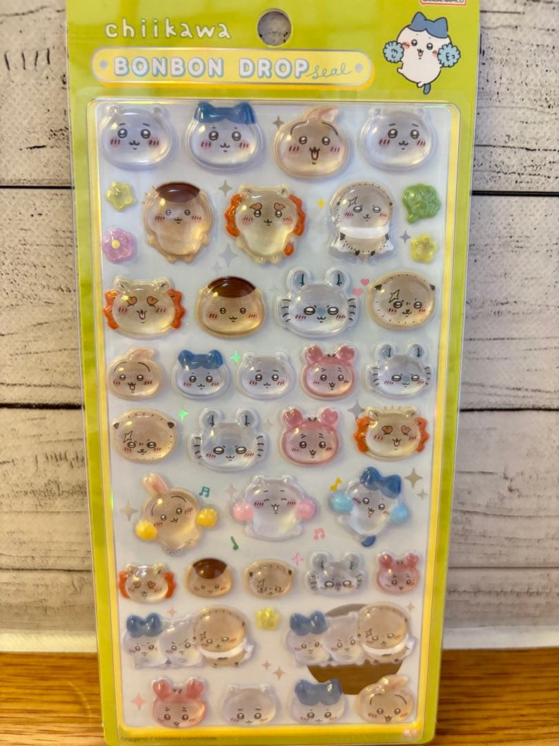 ボンボンドロップシール　第二弾　ちいかわ　コンプリートセット