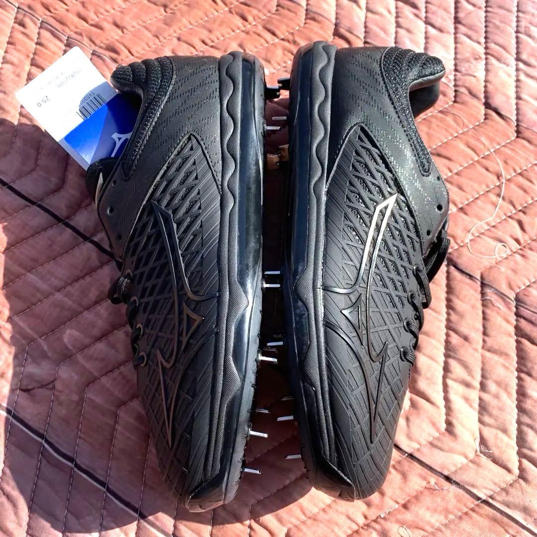 新品　25cm 野球　Mizuno スパイクシューズ