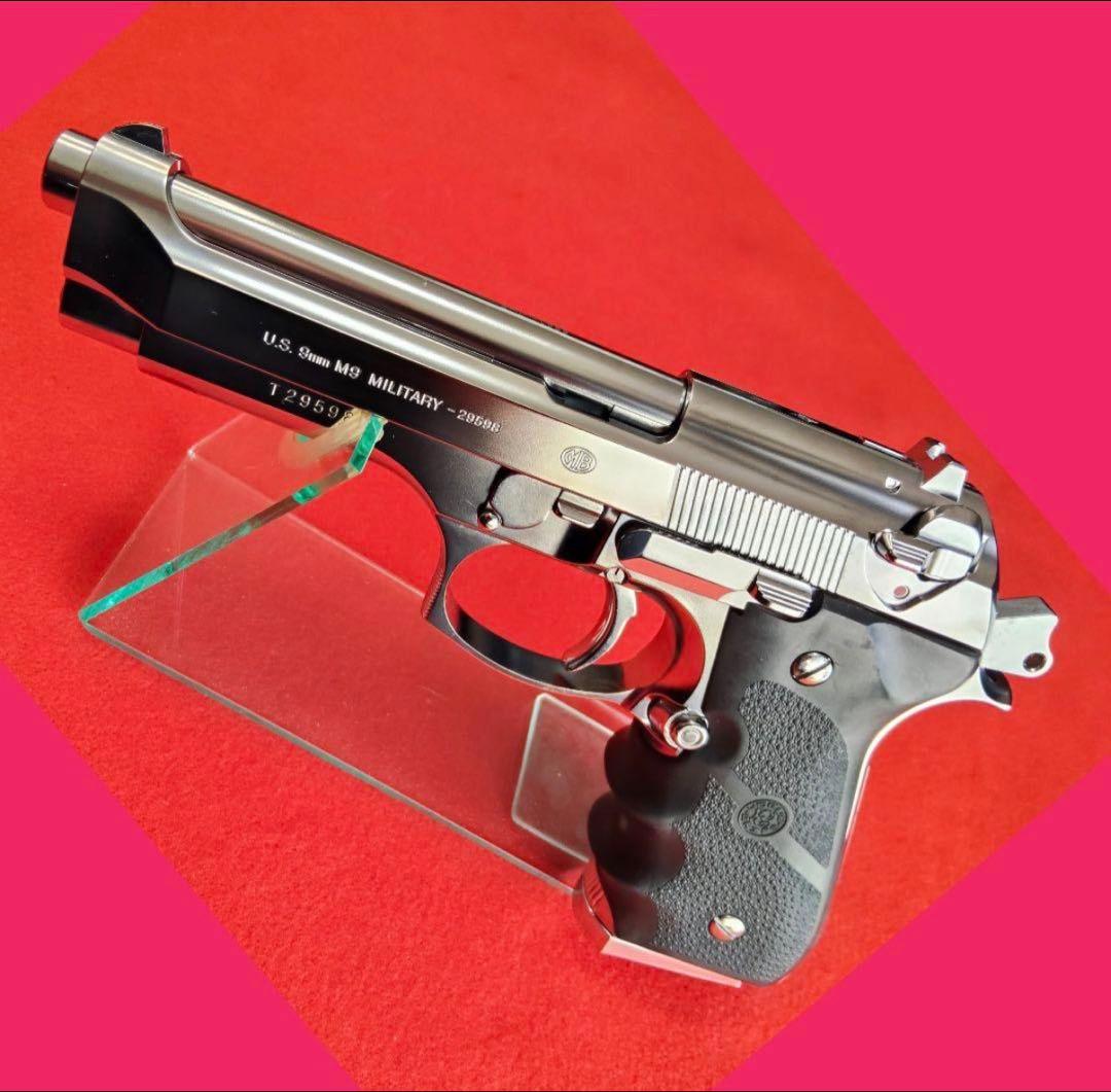 東京マルイ M92F クロームステンレス ガスブローバック ホーググリップ付