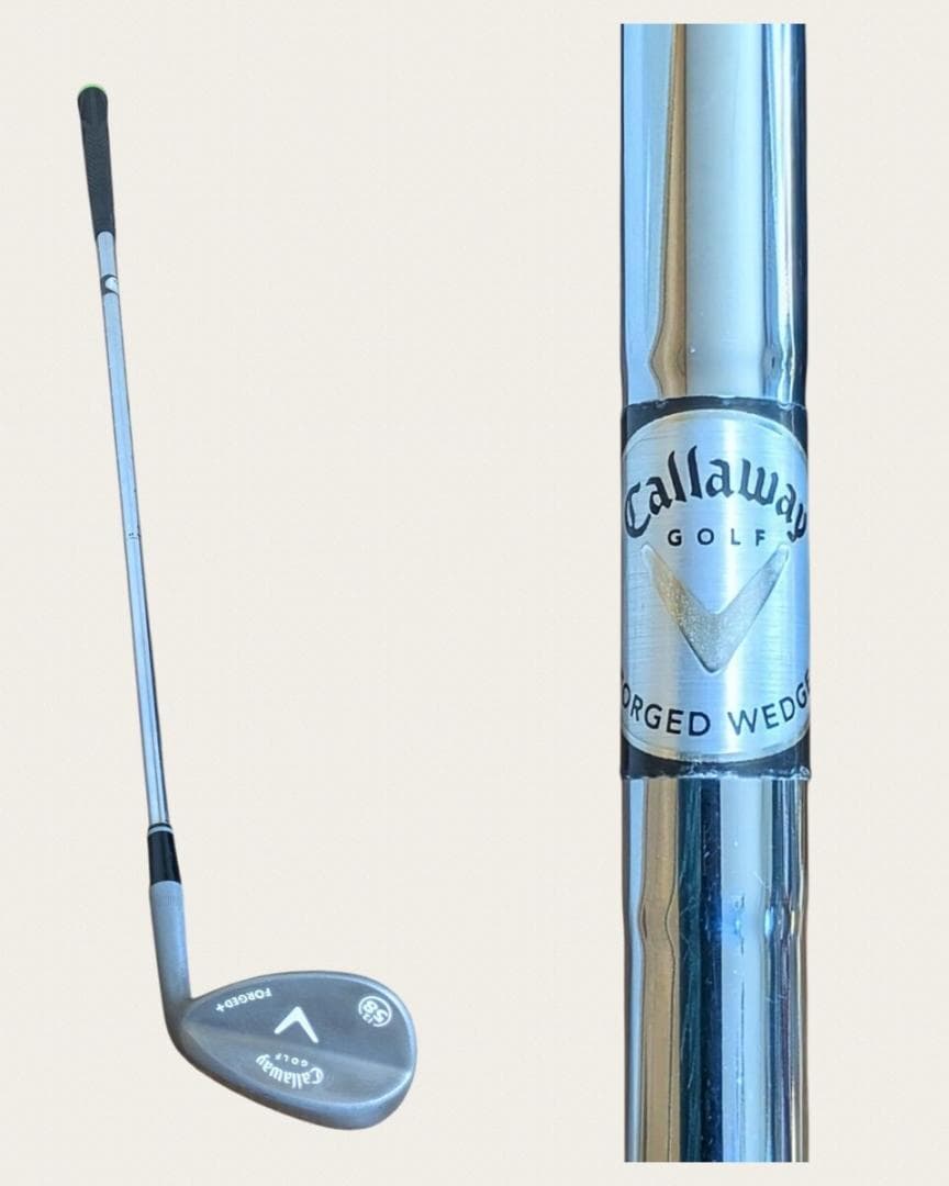 ノーメッキ #Sw サンドウエッジ Callaway FORGED 58°