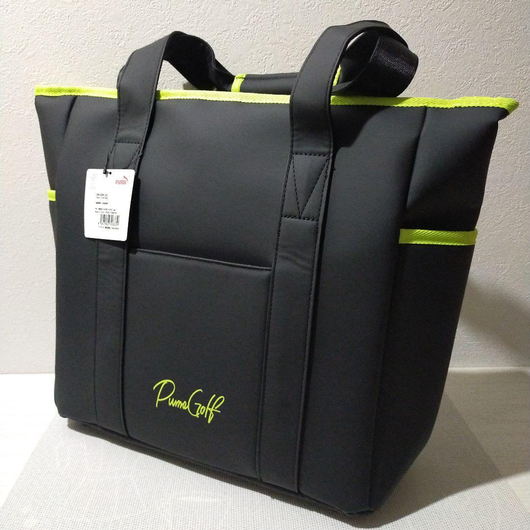 新品 PUMA GOLF プーマゴルフ ベーシックトートバッグプーマブラック