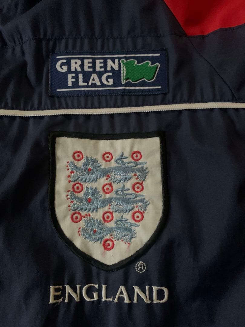 90s UMBRO イングランド代表 vtg ナイロンジャケット マンU マンC