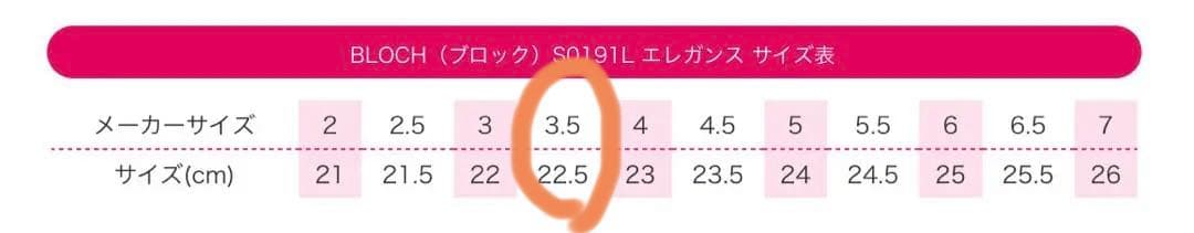 BLOCH エレガンスストレッチトゥシューズ （3.5 xxx）