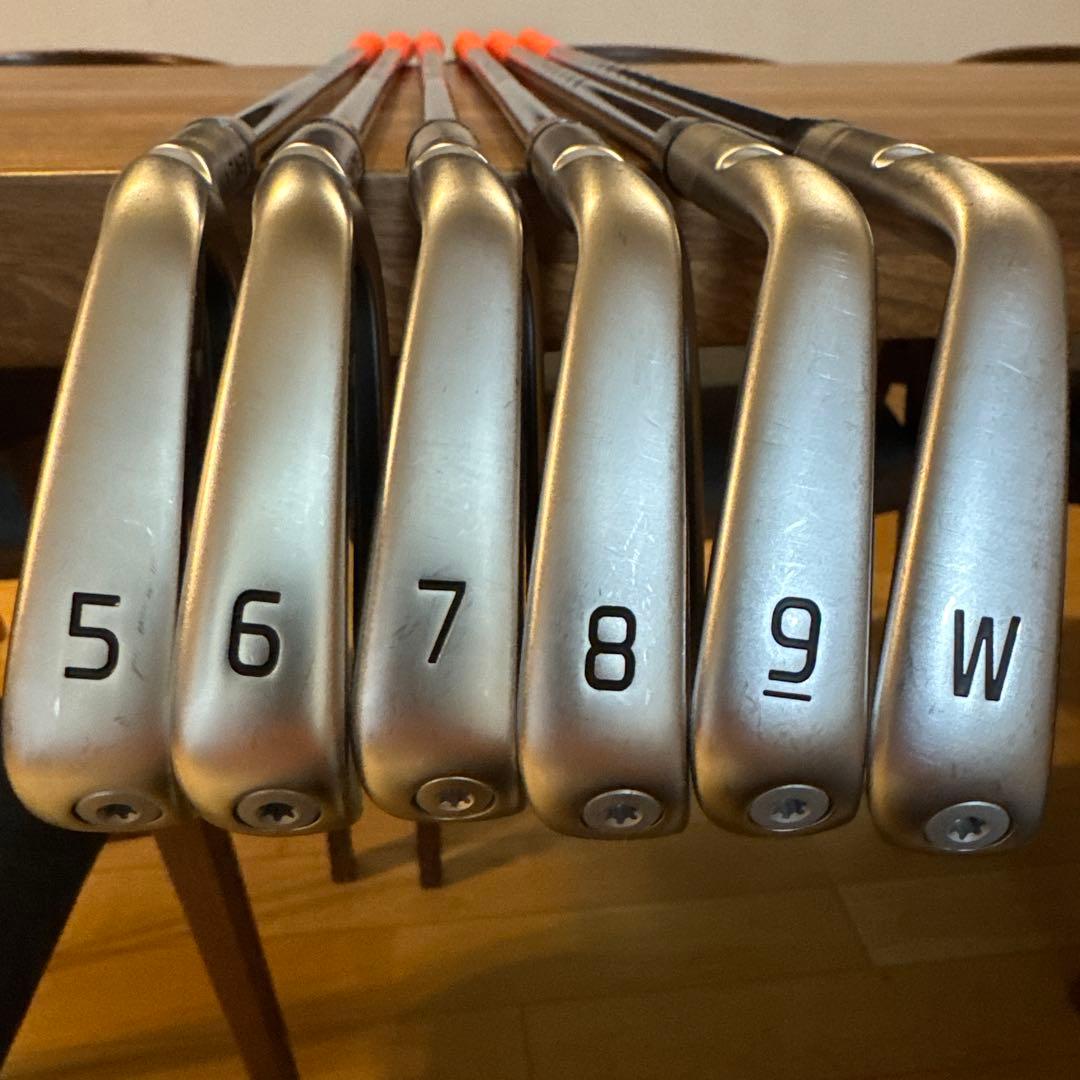 【おまけ有】PING ブループリントS 6本セット 5-P MODUS 105S