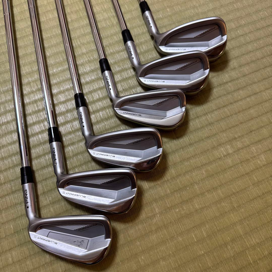【おまけ有】PING ブループリントS 6本セット 5-P MODUS 105S